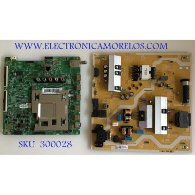 KIT DE TARJETAS PARA TV SAMSUNG / MAIN BN94-14751A / BN97-16192A / BN9414751A / FUENTE BN4400932N / BN44-00932N / L55E7_RSM / PANEL CY-NN050HGAV1H / MODELO UN50RU7100 / UN50RU7100FXZA AA02
